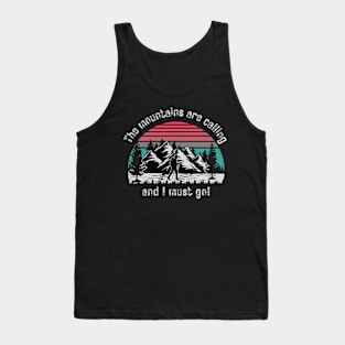 hiking outdoors Tank Top